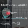 TP-Link 24 prievadų 10/100Mbps + 2 prievadų Gigabit nevaldomas PoE+ jungiklis