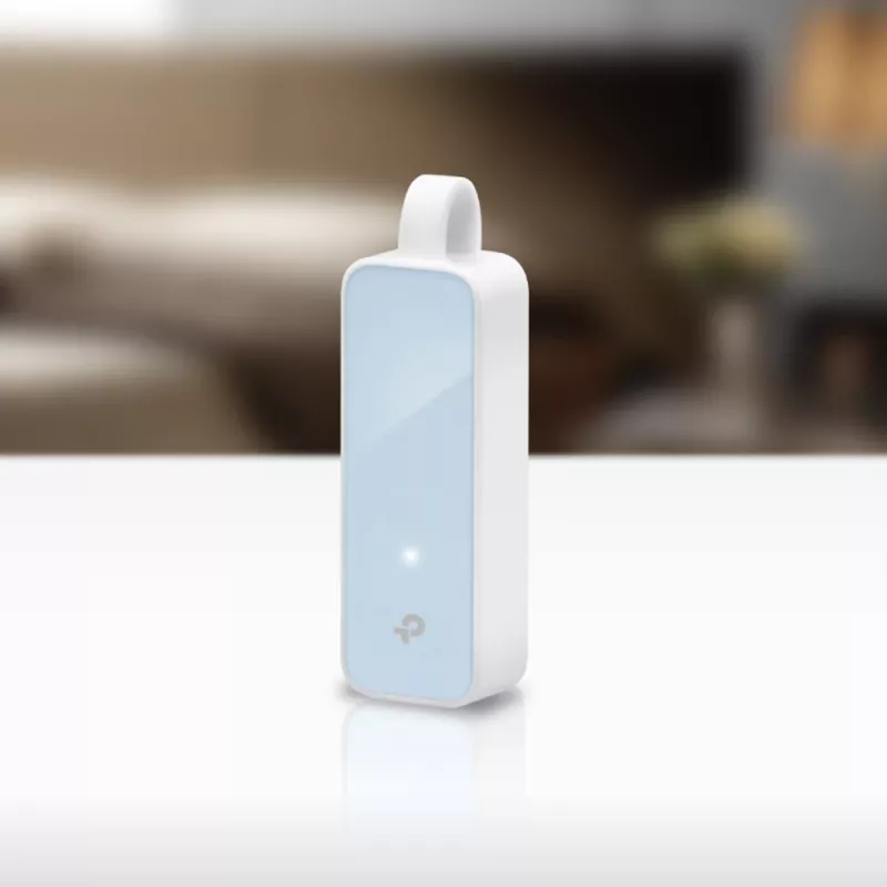 TP-Link UE200 tinklo adapteris (USB 2.0), eternetas 10/100 Mbit/s, baltos spalvos