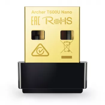 TP-Link AC600 Archer T600U Nano belaidis USB adapteris
