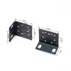 TVirtinimo rinkinys TP-Link Omada 19 colių jungikliams Rack Mount Kit juodas metalas