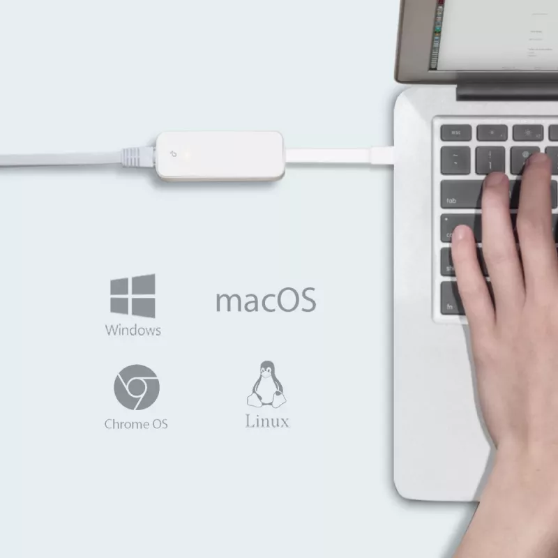 TP-Link UE300C USB-C į Gigabit Ethernet adapteris, 1000 Mbit/s