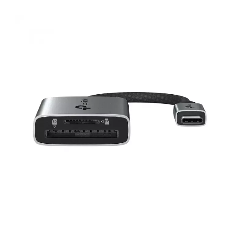 TP-Link UA440C kortelių skaitytuvas USB 3.2 Gen 1 (3.1 Gen 1) Type-C pilka