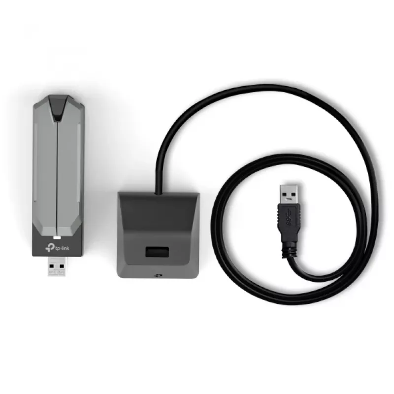 Belaidis adapteris TP-Link Archer TBE400UH Wi-Fi 7 USB 3.0 2882 Mbit/s