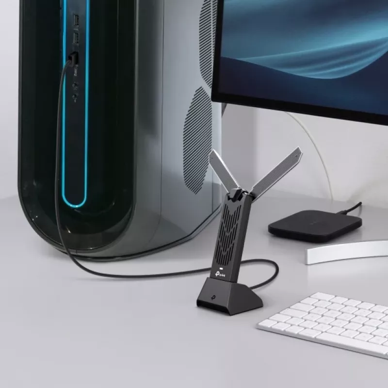 Belaidis adapteris TP-Link Archer TBE400UH Wi-Fi 7 USB 3.0 2882 Mbit/s