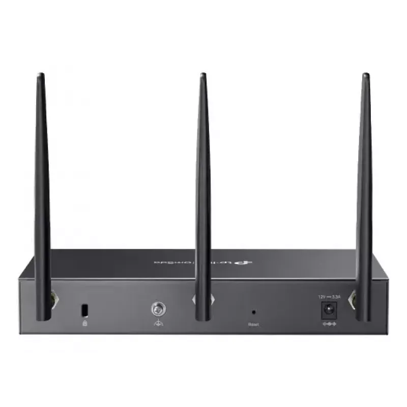 TP-Link Omada AX3000 belaidis maršrutizatorius Gigabit Ethernet dvispalvis (2,4 GHz / 5 GHz) juodas