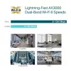 Prieigos taškas TP-Link Omada AX3000 Wi-Fi 6 2,4 GHz 5 GHz