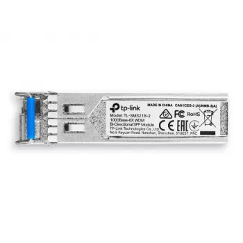 TP-Link TL-SM321B vienmodis WDM dvikryptis SFP modulis, 1,25 Gb/s, 10 km, LC