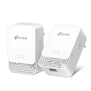 TP-Link G.hn1200 Powerline rinkinys, 607 Mbit/s, Gigabit Ethernet, 10/100/1000 Mbit/s, HomePlug AV2, 300 m, Baltas