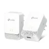 TP-Link G.hn1200 Powerline rinkinys, 607 Mbit/s, Gigabit Ethernet, 10/100/1000 Mbit/s, HomePlug AV2, 300 m, Baltas