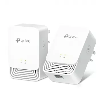 TP-Link G.hn1200 Powerline rinkinys, 607 Mbit/s, Gigabit Ethernet, 10/100/1000 Mbit/s, HomePlug AV2, 300 m, Baltas