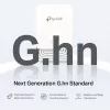 TP-Link G.hn1200 Powerline rinkinys, 607 Mbit/s, Gigabit Ethernet, 10/100/1000 Mbit/s, HomePlug AV2, 300 m, Baltas
