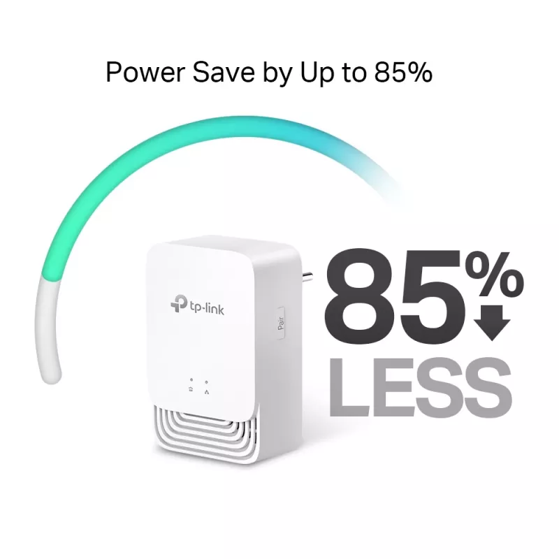 TP-Link G.hn1200 Powerline rinkinys, 607 Mbit/s, Gigabit Ethernet, 10/100/1000 Mbit/s, HomePlug AV2, 300 m, Baltas