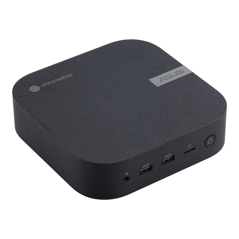 ASUS Chromebox CHROMEBOX5-SC002UN mini kompiuteris, Intel® Celeron® 7305, 4 GB DDR4, 128 GB SSD, ChromeOS, juodas