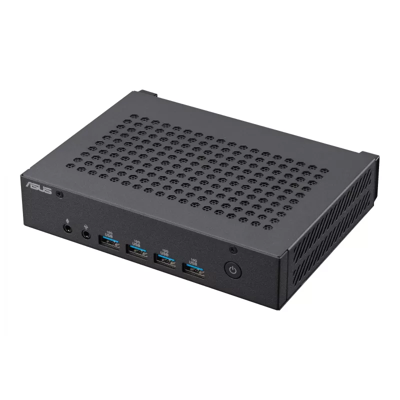 ASUS ExpertCenter PN43-SN97ADS Mini PC su Intel N97, 4 GB DDR4, 128 GB SSD, Windows 11 Pro, juodas