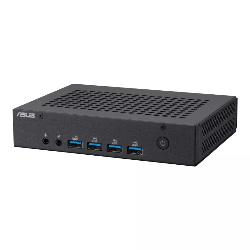 ASUS ExpertCenter PN43-SN97ADS Mini PC su Intel N97, 4 GB DDR4, 128 GB SSD, Windows 11 Pro, juodas