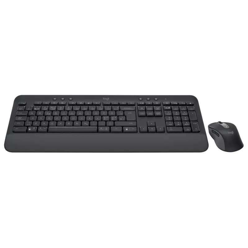 LOGITECH Signature MK650 Combo For Business - Graphite - Qwerty Dansk/Norsk/Svenska/Suomalainen