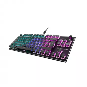 Turtle Beach Vulcan TKL klaviatūra, žaidimų USB, QWERTZ, vokiška, juoda