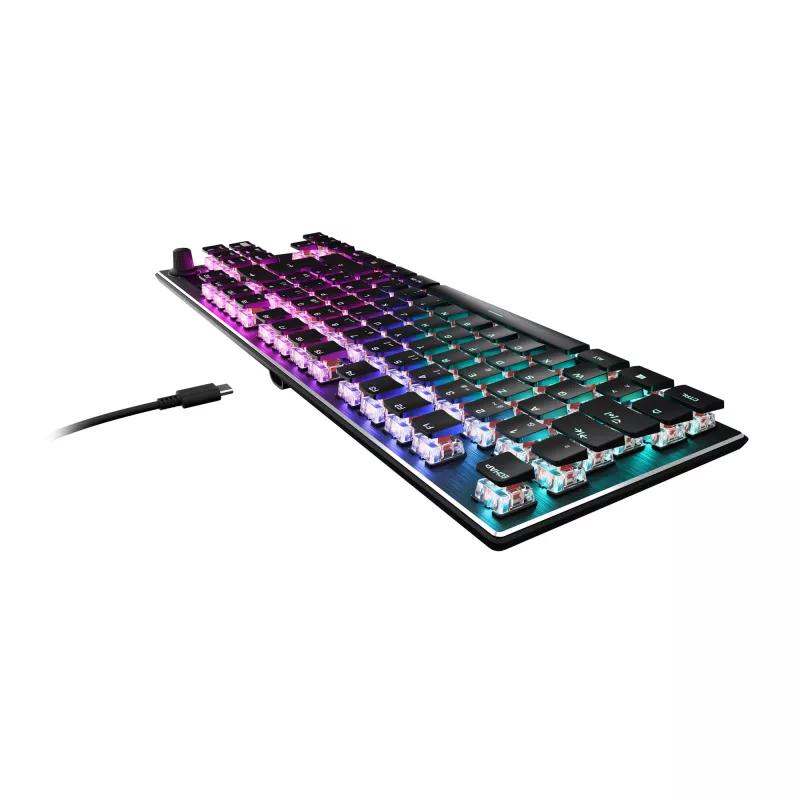 Turtle Beach Vulcan TKL klaviatūra, žaidimų USB, QWERTZ, vokiška, juoda