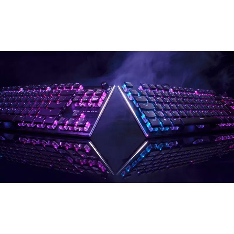 Turtle Beach Vulcan TKL klaviatūra, žaidimų USB, QWERTZ, vokiška, juoda