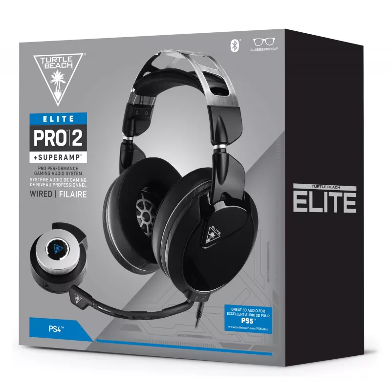 Turtle Beach Elite Pro 2 + SuperAmp žaidimų ausinės PS5, PS4