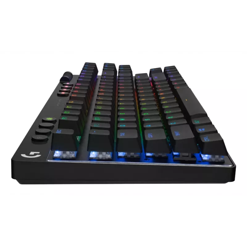 Žaidimų klaviatūra LOGITECH G Pro X TKL Lightspeed – belaidė, Bluetooth, vokiškas QWERTZ išdėstymas, taktiliniai jungikliai