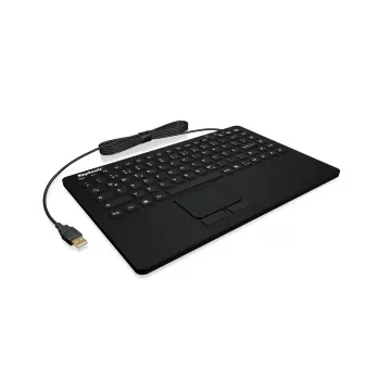 KeySonic KSK-3230IN (DE) klaviatūra, universali, USB, QWERTZ, vokiška, juoda