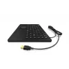 KeySonic KSK-3230IN (DE) klaviatūra, universali, USB, QWERTZ, vokiška, juoda