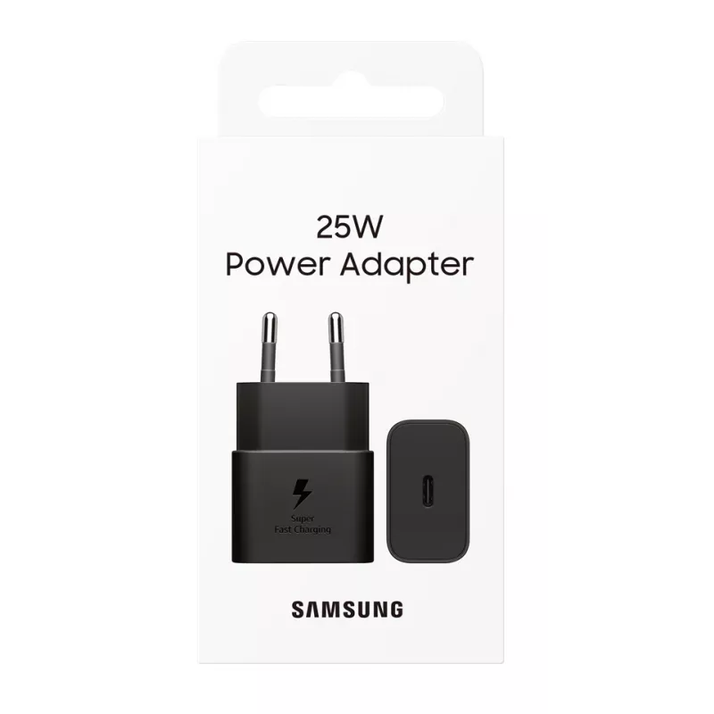 Samsung EP-T2510NBEGWW universalus greitasis įkroviklis, USB, juodas