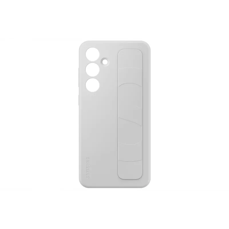 Dėklas Samsung Galaxy S24 FE Monochromatic Grey su stalo stovu