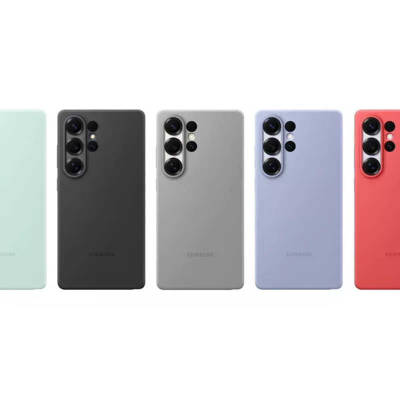 Samsung Silicone Case Cover Galaxy S25 Ultra, Mėtų spalva