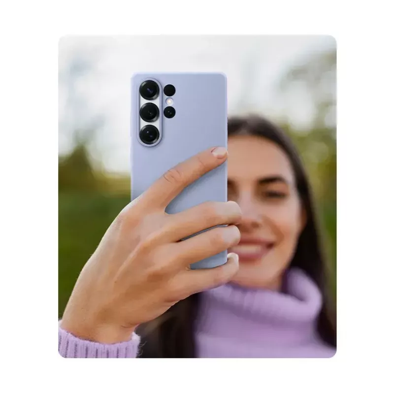 Samsung Silicone Case Cover Galaxy S25 Ultra, Mėtų spalva