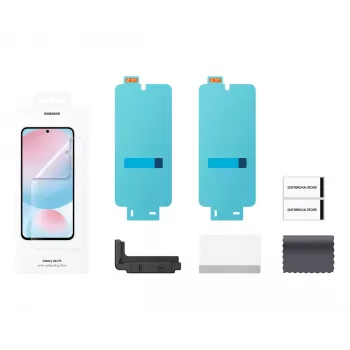 Samsung Anti-refleksinė apsauginė plėvelė S24 FE atspari įbrėžimams skaidri 2 vnt.