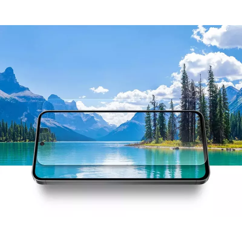Samsung Anti-refleksinė apsauginė plėvelė S24 FE atspari įbrėžimams skaidri 2 vnt.