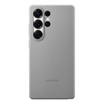 Samsung Kindsuit dirbtinės odos dėklas Galaxy S25, dangtelis, Samsung, Galaxy S25 Ultra, 17,5 cm (6,9 colio), pilka