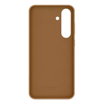 Dirbtinės odos dėklas Samsung Galaxy S25+ Brown 6,7 col.