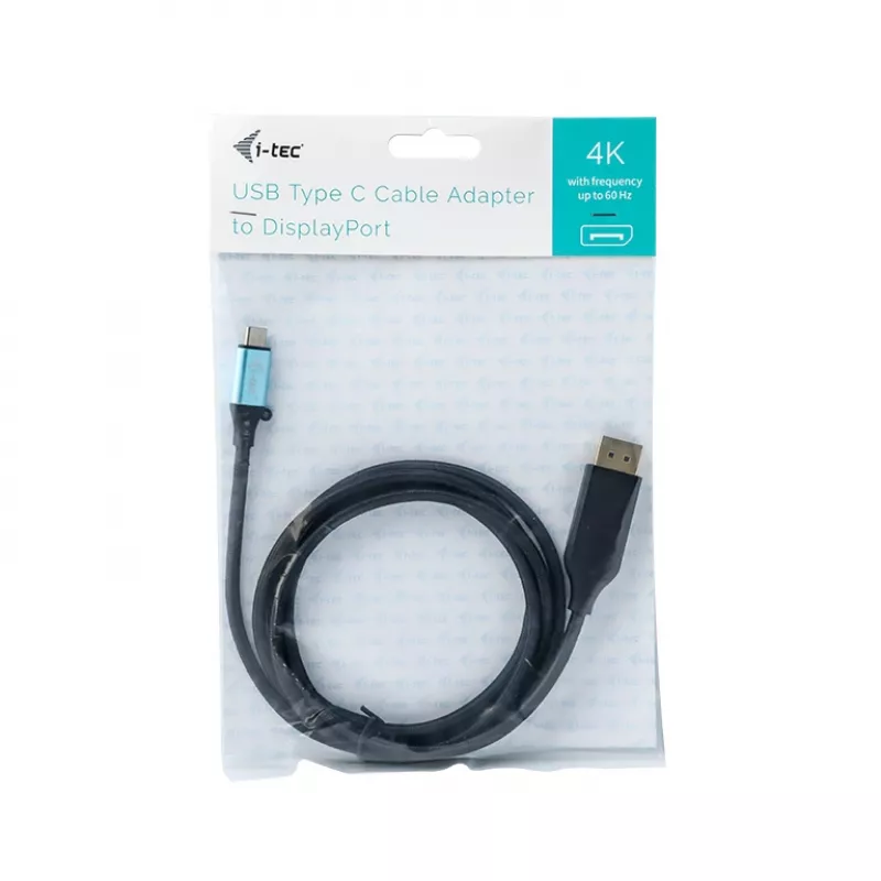 i-tec USB-C DisplayPort laido adapteris 4K / 60 Hz 200 cm