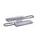 i-tec USB-C metalinė ergonomiška 3x 4K doko stotelė su 100 W galios tiekimu