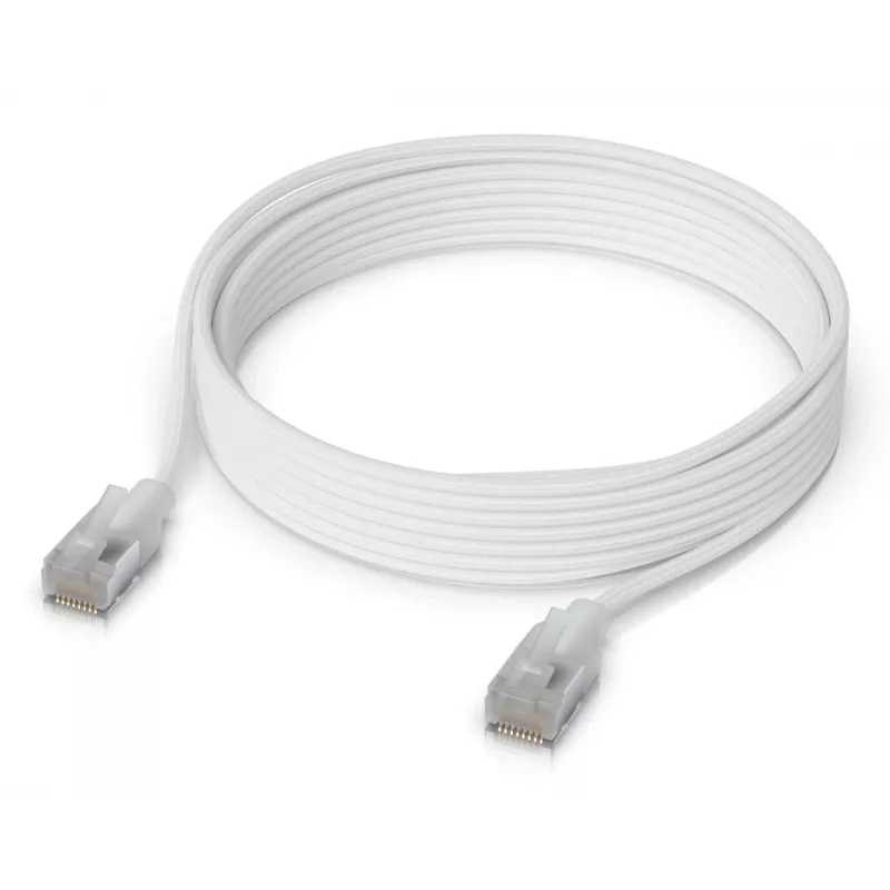 Ubiquiti UniFi Etherlighting LAN laidas, 5 m, Cat6, baltos spalvos (UACC-Cable-Patch-EL-5M-W)