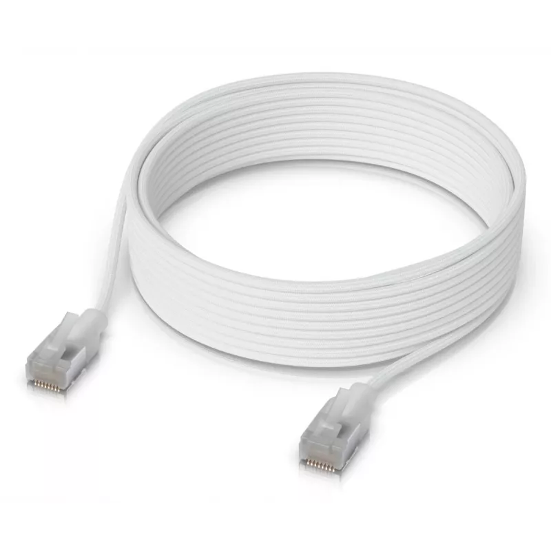 Ubiquiti UniFi Etherlighting LAN laidas, 8 m, Cat6, baltos spalvos (UACC-Cable-Patch-EL-8M-W)