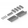 Montavimo rinkinys Ubiquiti UACC-Rack-Ear-2U cinkuotas plienas pilka