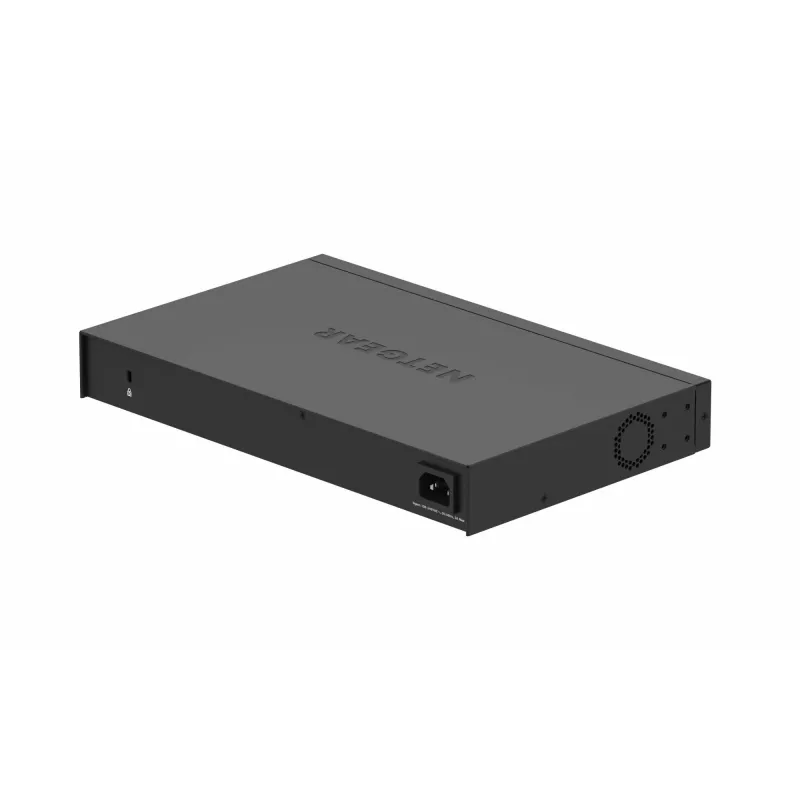 NETGEAR GS324P nevaldomas Gigabit Ethernet (10/100/1000) komutatorius su PoE 1U juodas