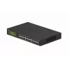 NETGEAR GS324P nevaldomas Gigabit Ethernet (10/100/1000) komutatorius su PoE 1U juodas
