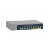 NETGEAR 8 prievadų Ultra60 PoE++ kelių gigabitų (2,5G) Ethernet Plus valdomas jungiklis L2/L3 2,5G Ethernet (100/1000/2500) Power over Ethernet (PoE) pilkas