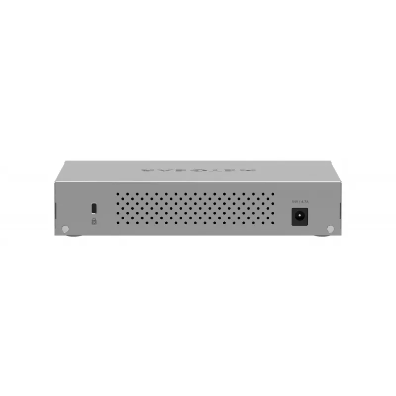 NETGEAR 8 prievadų Ultra60 PoE++ kelių gigabitų (2,5G) Ethernet Plus valdomas jungiklis L2/L3 2,5G Ethernet (100/1000/2500) Power over Ethernet (PoE) pilkas