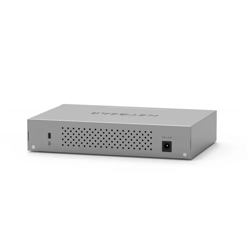 NETGEAR 8 prievadų Ultra60 PoE++ kelių gigabitų (2,5G) Ethernet Plus valdomas jungiklis L2/L3 2,5G Ethernet (100/1000/2500) Power over Ethernet (PoE) pilkas
