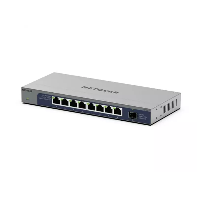 NETGEAR GS108X nevaldomas L2 Gigabit Ethernet (10/100/1000) pilkas