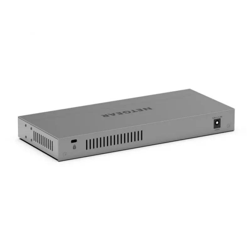 NETGEAR GS108X nevaldomas L2 Gigabit Ethernet (10/100/1000) pilkas