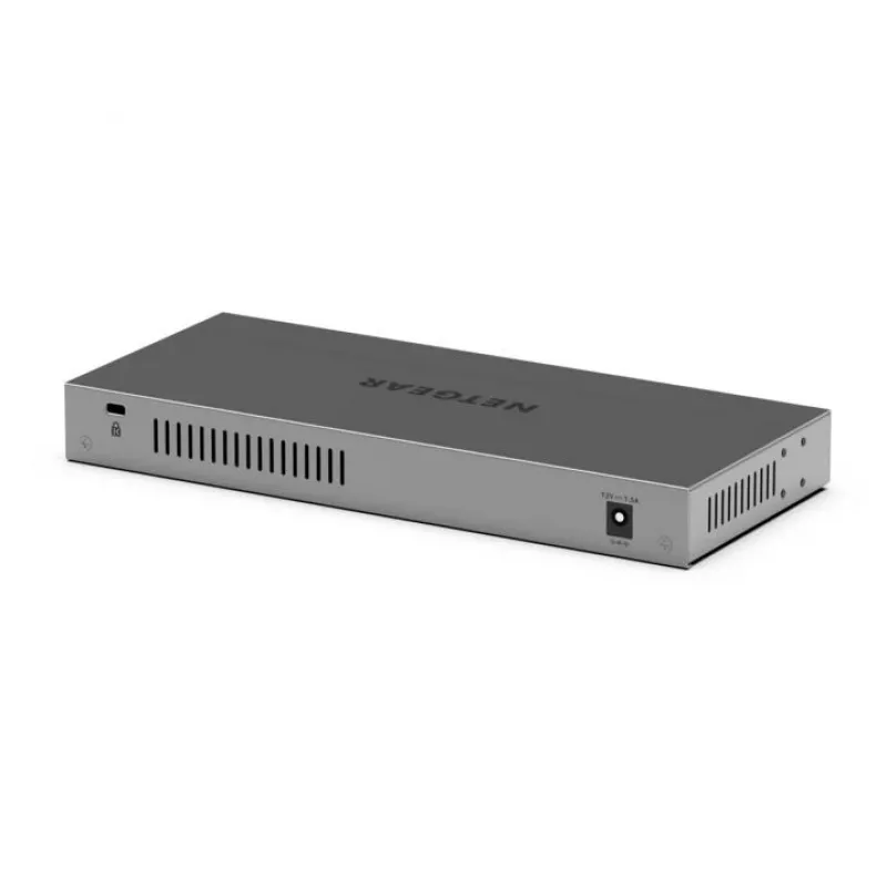 NETGEAR GS108X nevaldomas L2 Gigabit Ethernet (10/100/1000) pilkas