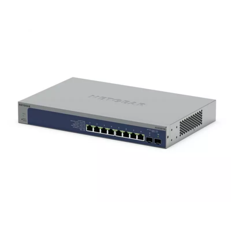 Valdomas jungiklis NETGEAR XS508TM L2/L3/L4 pilkas