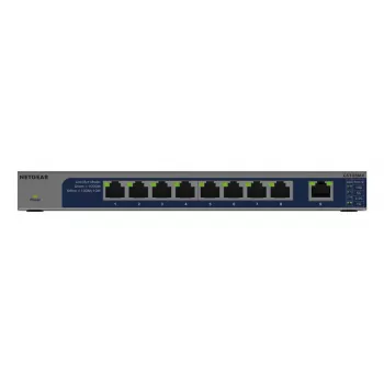 NETGEAR GS108MX-100EUS tinklo jungiklis, nevaldomas, L2, Gigabit Ethernet (10/100/1000), darbalaukiui arba montavimui ant sienos